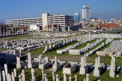 Kent Agorası'nda kazı alanı... Çok katlı otopark... (Fotoğraf : Hüseyin Erciyas)