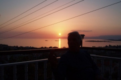 Seferihisar Akarca'dan gün batımı... (Fotoğraf : Emre Erdoğan)