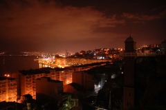 Gece... Tarihi Asansör... Körfez... (Fotoğraf : Sinan Kerim Uçkaç)