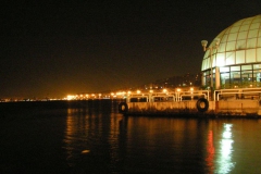 Gece... Göztepe İskelesi... (Fotoğraf : Sinan Kerim Uçkaç)