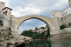 [Bosna Hersek... Neretva Nehri... Mostar Köprüsü... Fotoğraf : Hüseyin Erciyas]