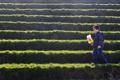 Balonlu çocuk (Fotoğraf: Nilgün Özdemir)